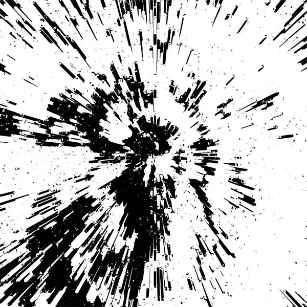 Черный Белый Гранж Фон Абстрактная Монохромная Текстура Векторная Иллюстрация — стоковый вектор