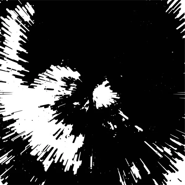 Fekete Fehér Grunge Háttér Elvont Monokróm Textúra Vektor Illusztráció — Stock Vector