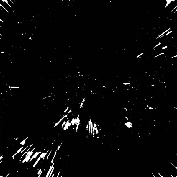 Schwarz Weißer Grunge Hintergrund Abstrakte Monochrome Textur Vektorillustration — Stockvektor