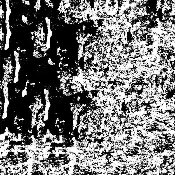 Černobílý Grunge Texturované Pozadí — Stockový vektor