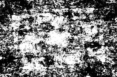 Sert siyah-beyaz dokular. Grunge 'un geçmişi. Soyut doku etkisi. Vektör İllüstrasyonu.