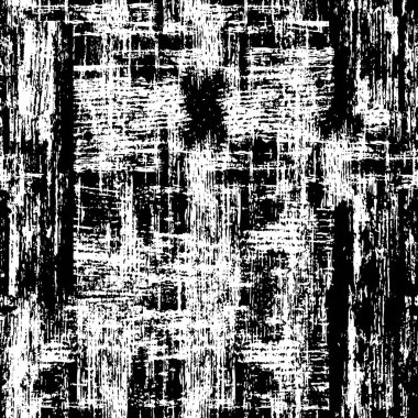 Kaba monokrom desen çizimi. Grunge 'un geçmişi. Soyut doku efekti.