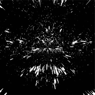 Bozulmuş siyah beyaz grunge geçmişi. vektör illüstrasyonu