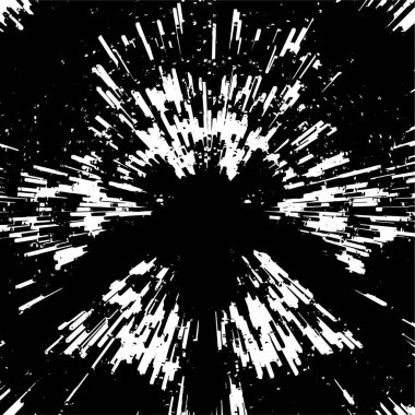 Bozulmuş siyah beyaz grunge geçmişi. vektör illüstrasyonu