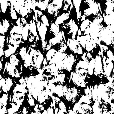 Siyah ve beyaz dokusunda sıkıntılı arkaplan 