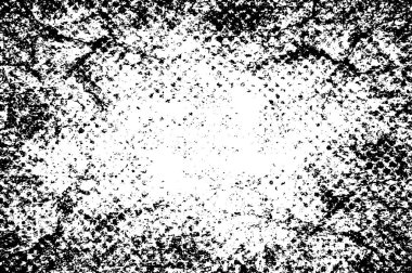 Soyut grunge arkaplanı. Monokrom dokusu. Siyah ve beyaz desenli arkaplan