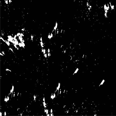 Siyah beyaz desenli sıkıntılı bir arka plan. Noktalar, noktalar. Çizikler ve çizikler. soyut vektör illüstrasyonu.