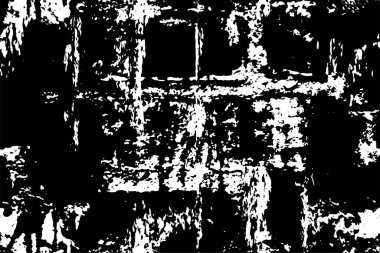 çatlamış beton, siyah ve beyaz kaplama deseni sıkıntılı 