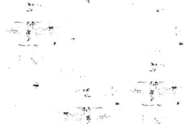Grunge üst üste biniyor. Soyut siyah-beyaz vektör arkaplanı. Çatlak, leke ve noktalarda kirli desenli tek renkli klasik yüzey. Karanlık korku tarzında eski bir duvar.