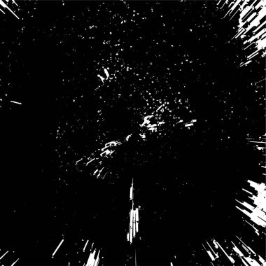 Soyut siyah-beyaz grunge arka planı. Vektör illüstrasyonu