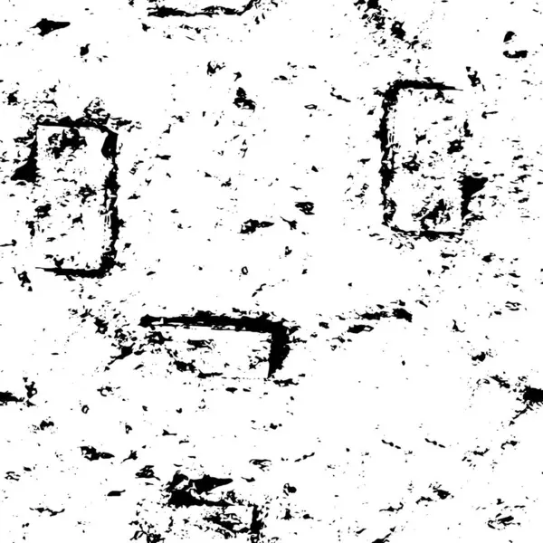 Naadloos Patroon Met Inktvlekken Grunge Textuur — Stockvector