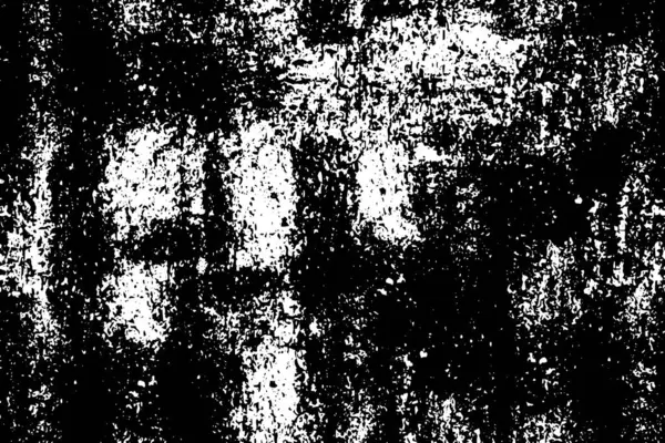 Durva Fekete Fehér Textúra Grunge Háttér Absztrakt Texturált Hatás Vektorillusztráció — Stock Vector