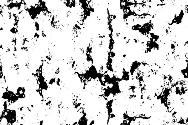 Texture Ruvida Astratta Bianco Nero Illustrazione Vettoriale — Vettoriale Stock