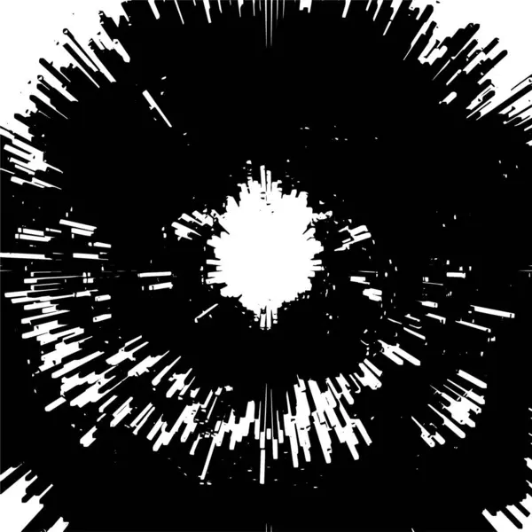 Zhoršené Černobílé Grunge Pozadí Vektorová Ilustrace — Stockový vektor