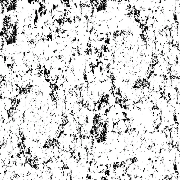 抽象的黑白粗糙纹理 矢量图解 — 图库矢量图片