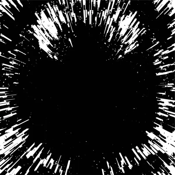 黒と白のグラウンジの背景が悪化した ベクトルイラスト — ストックベクタ
