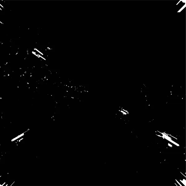 Verschlechterte Schwarz Weiße Grunge Hintergrund Vektorillustration — Stockvektor