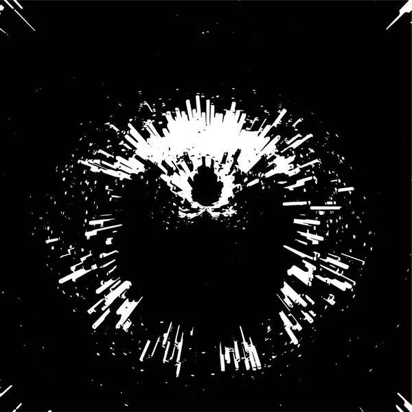 Φθαρμένο Μαύρο Και Άσπρο Φόντο Grunge Εικονογράφηση Διανύσματος — Διανυσματικό Αρχείο