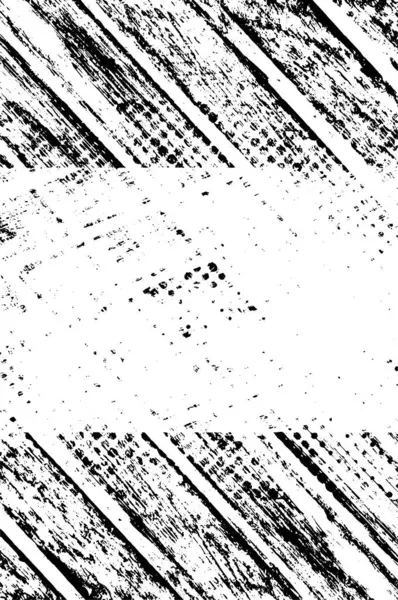 Черный Белый Старый Гранж Винтажный Фон — стоковый вектор