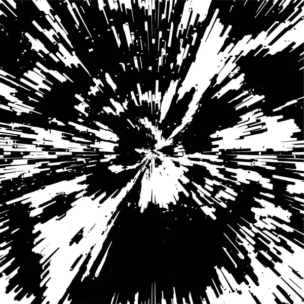 Zwart Witte Textuur Abstracte Achtergrond — Stockvector