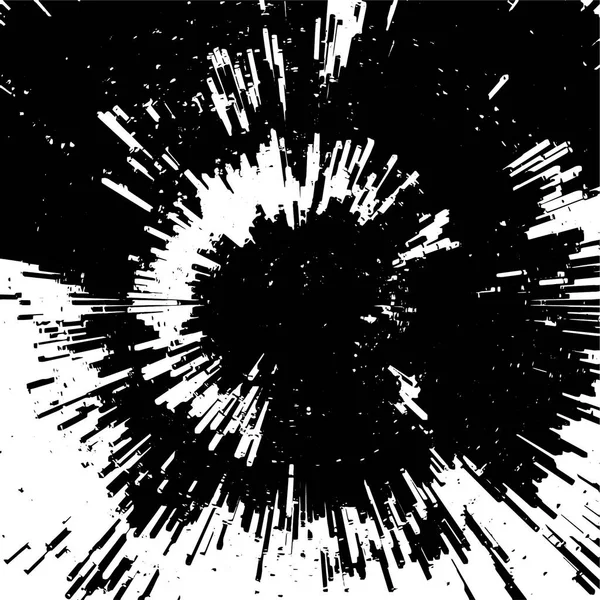 Schwarz Weiß Zerkratzter Hintergrund Grunge Hintergrund Abstrakte Vektorillustration — Stockvektor
