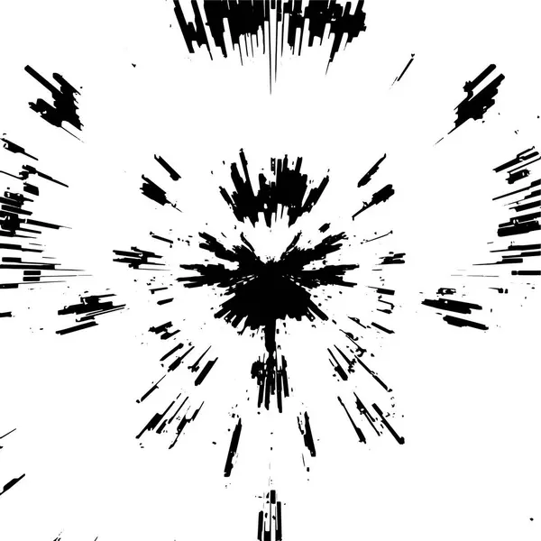 Schwarz Weiß Zerkratzter Hintergrund Grunge Hintergrund Abstrakte Vektorillustration — Stockvektor