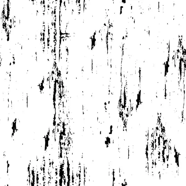 割れたコンクリート 黒と白のオーバーレイテクスチャー — ストックベクタ