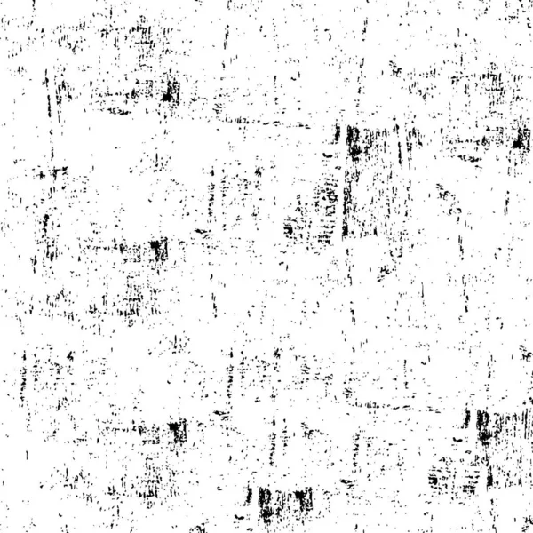 Distressed Overlay Texture Cracked Concrete Black White — Stock Vector