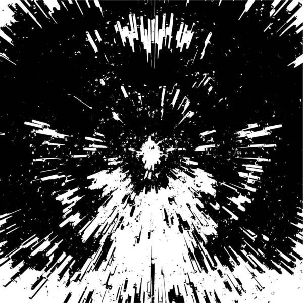 Abstracte Zwart Wit Grunge Muur Achtergrond — Stockvector