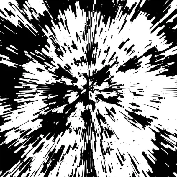 Fond Grunge Noir Blanc Mur Peinture Minable Fissures Plâtre Illustration — Image vectorielle