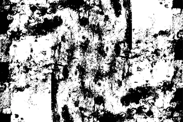 Soyut Siyah Beyaz Renk Grunge Desenli Arkaplan — Stok Vektör