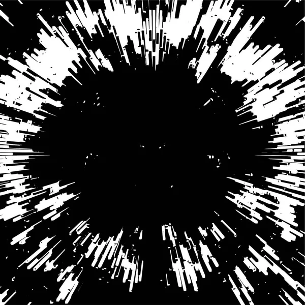 Чорно Білий Гранжевий Фон Стіна Пухнастої Фарби Гіпсових Тріщин Векторна — стоковий вектор