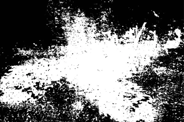 Siyah Beyaz Grunge Doku Arka Planı Soyut Vektör Illüstrasyonu — Stok Vektör