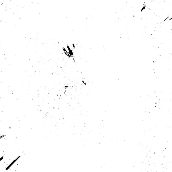 Black White Grunge Background Wall Shabby Paint Plaster Cracks Vector — Stock Vector