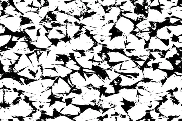 Чорно Білий Гранжевий Текстурний Фон Абстрактна Векторна Ілюстрація — стоковий вектор
