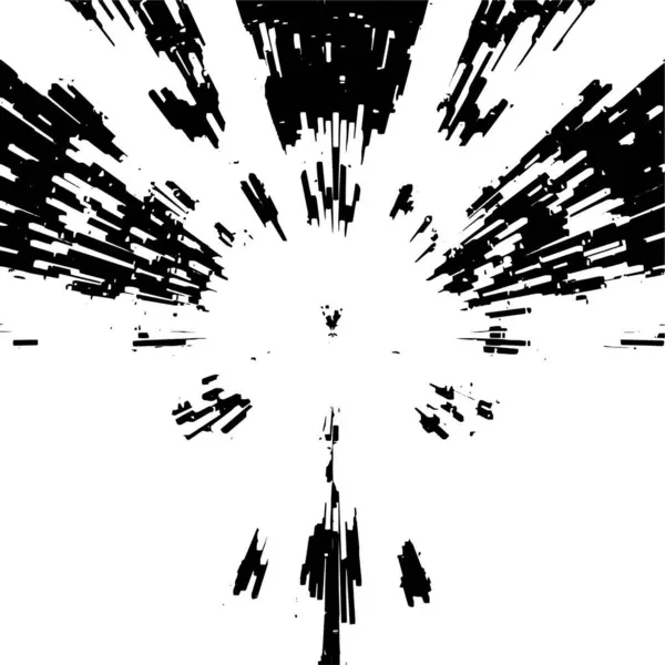 Чорно Білий Гранжевий Фон Стіна Пухнастої Фарби Гіпсових Тріщин Векторна — стоковий вектор