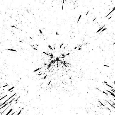 Elle çizilmiş grunge dokusu olan pürüzsüz vektör deseni.