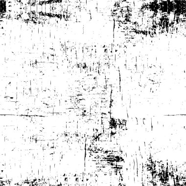 Elle çizilmiş grunge dokusu olan pürüzsüz vektör deseni.