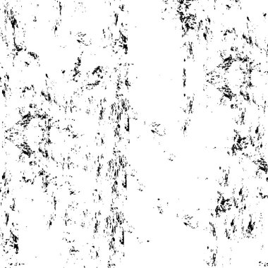 Siyah ve beyaz vuruşlu soyut desen