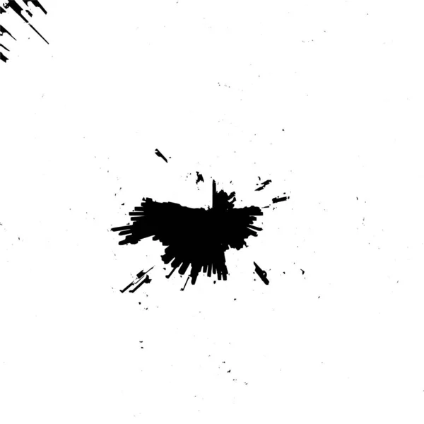 Czarno Białe Tło Grunge Ściana Zniszczone Farby Pęknięcia Gipsu Ilustracja — Wektor stockowy