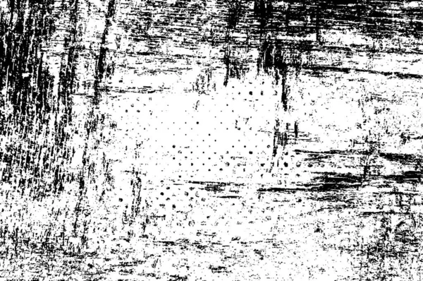 Kırık Siyah Beyaz Şablon Arkaplanda Soyut Çizikler — Stok Vektör