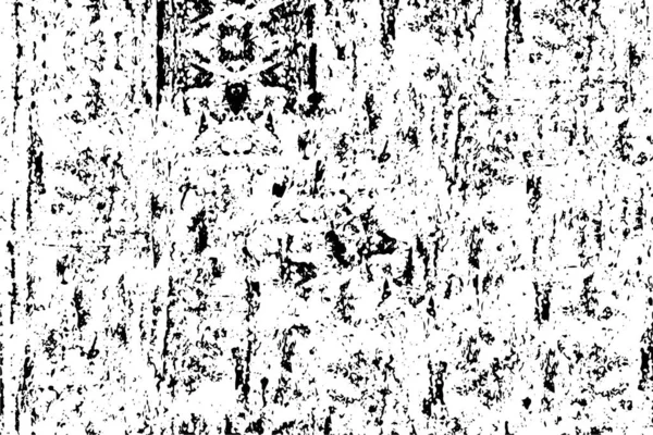 Zwart Witte Textuur Abstracte Achtergrond — Stockvector