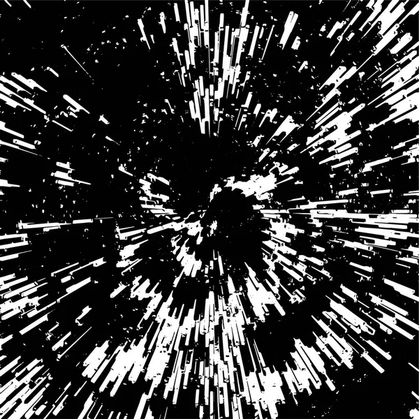 ブラックホワイトテクスチャ 抽象的な背景 — ストックベクタ