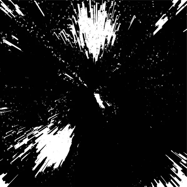 Grunge Texture Black White Rough Background — Stock Vector