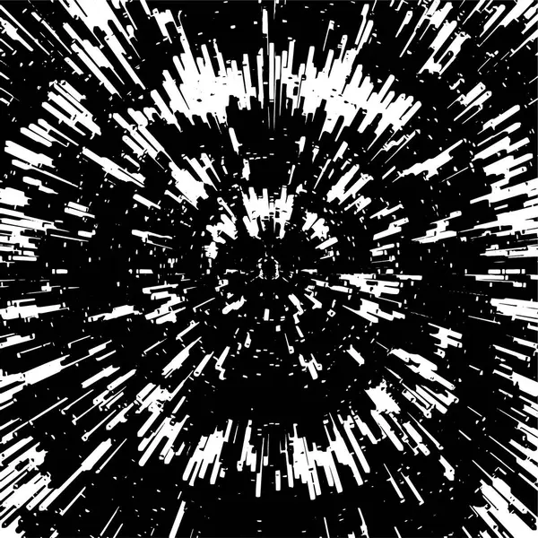 Тертая Текстура Черный Белый Грубый Фон — стоковый вектор