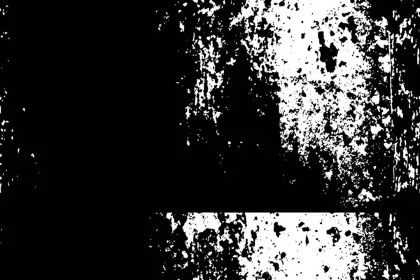 Grunge Dokusu Siyah Beyaz Kaba Arkaplan — Stok Vektör
