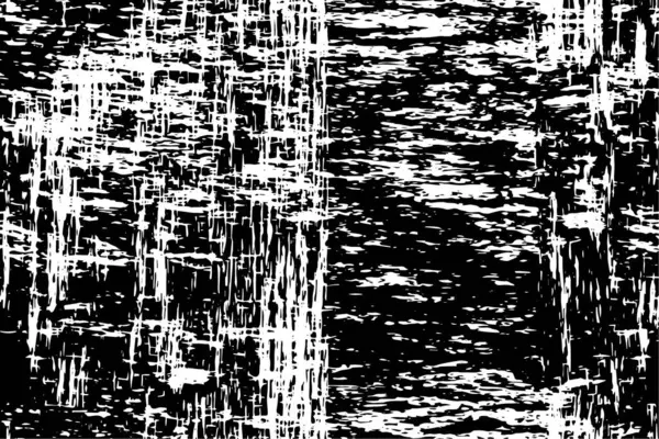 Abstrakt Svart Vit Grunge Konsistens — Stock vektor