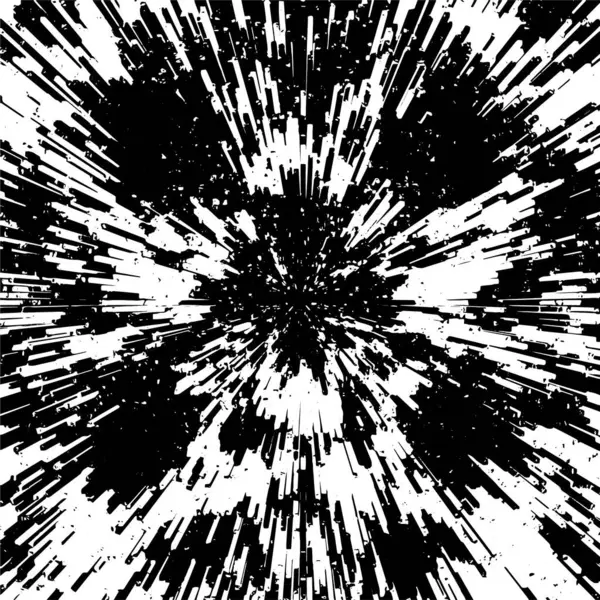 Abstrait Noir Texture Grunge Blanche — Image vectorielle