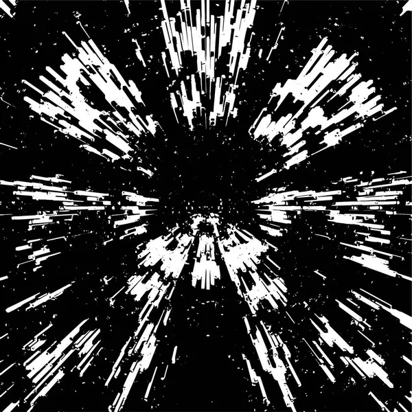 Abstrakter Schwarzweißer Hintergrund Monochrome Textur Vektorillustration — Stockvektor