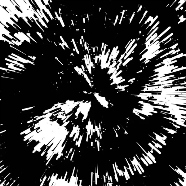 Abstrait Fond Noir Blanc Texture Monochrome Illustration Vectorielle — Image vectorielle